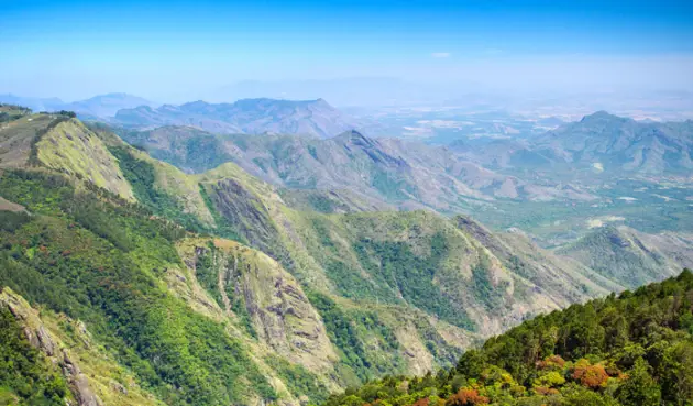 mountain peaks