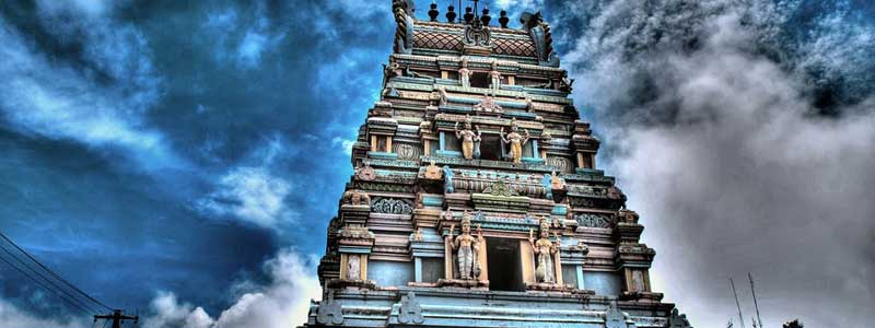 a beautiful temple